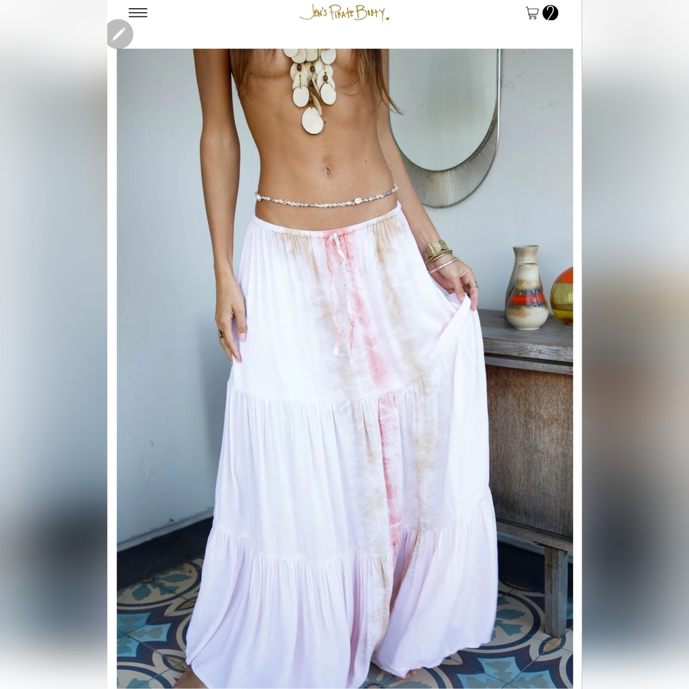 **1 Med Left**Pics 8th UPDATED!! Jen's Pirate Booty Tie Dye Johannah Maxi Skirt
